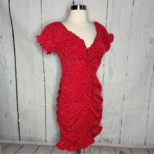 Red Polka Dot Dress